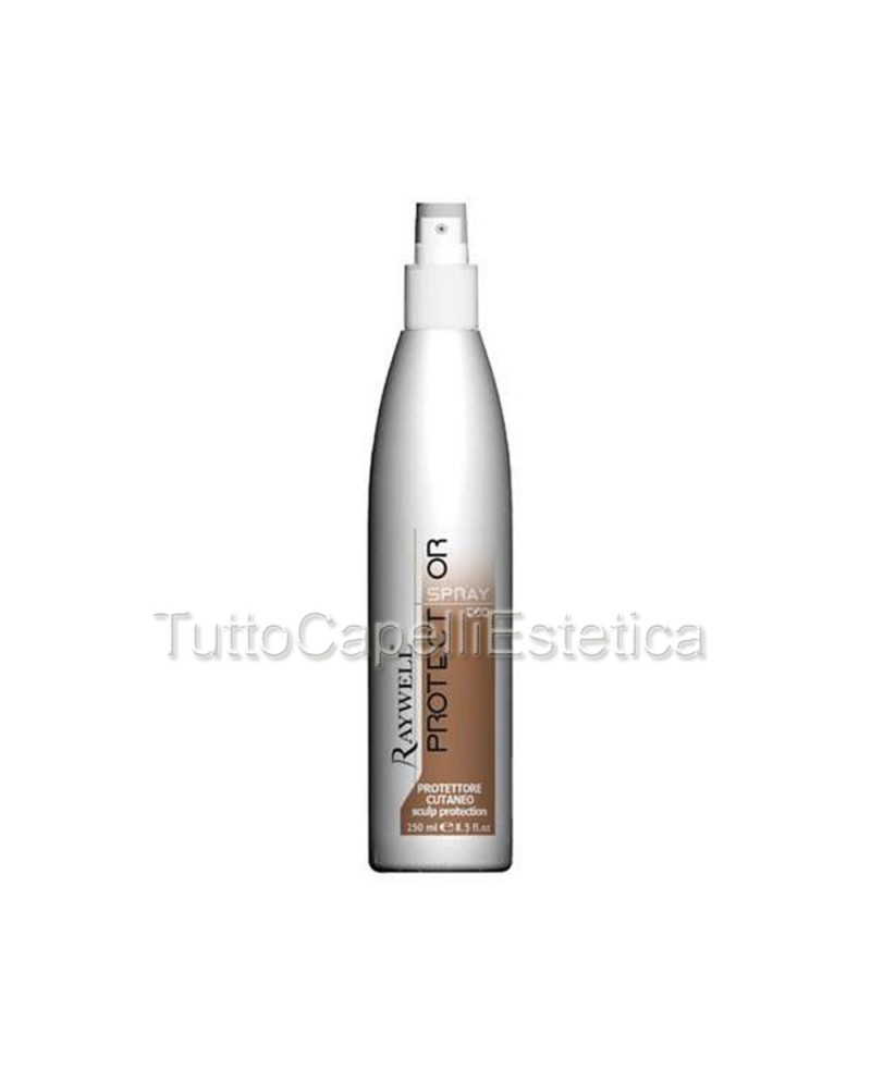 Protettore Cutaneo Pelle Capelli con Vitamina E in Spray - No Gas - Raywell - 250ml