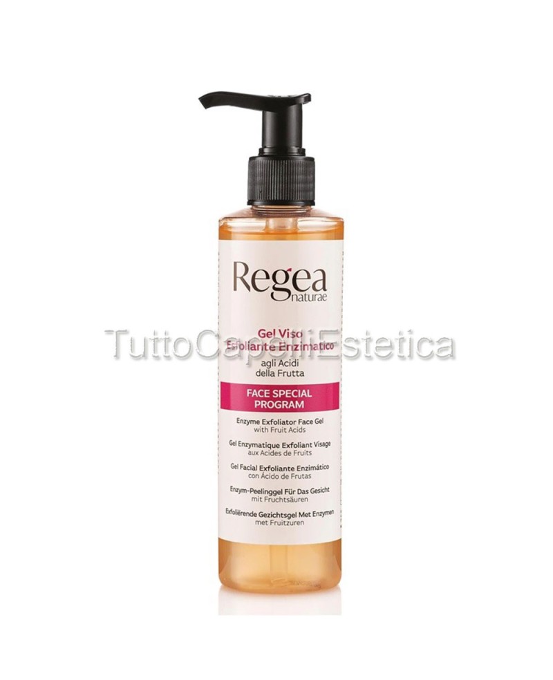 Gel Viso Esfoliante Enzimatico agli acidi della Frutta Regea Naturae250ml
