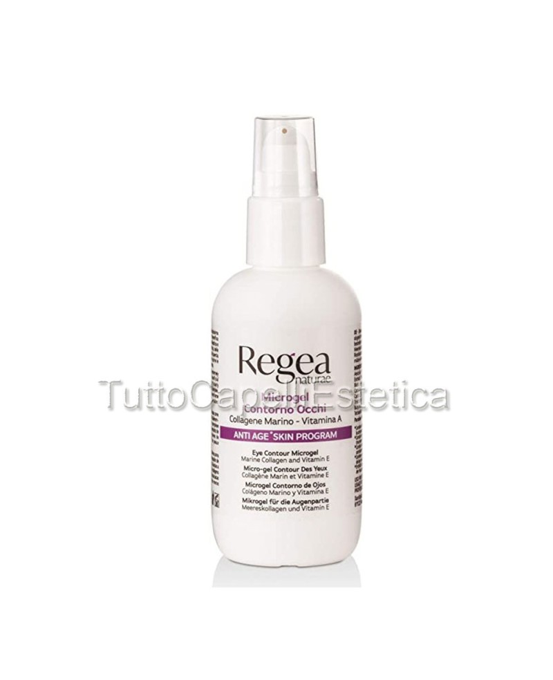 MicroGel Viso  Contorno Occhi con Collagene Marino e Vitamina E Regea Naturae