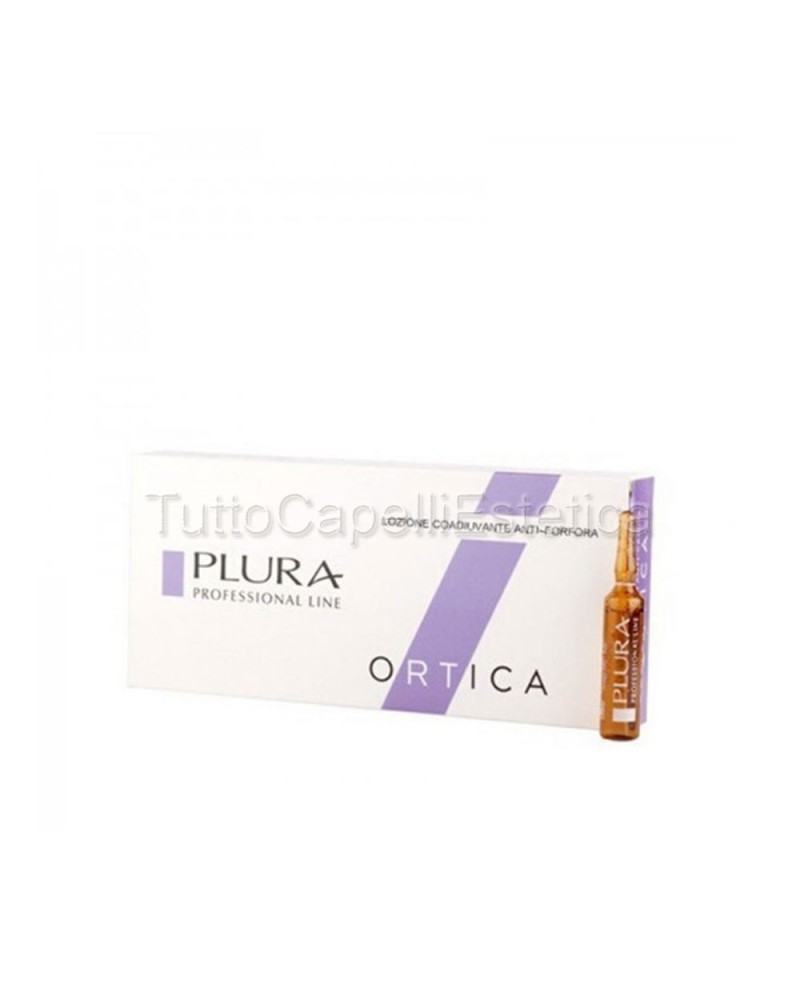 Fiale Capelli Lisci-Ricci Trattamenti Antiforfora 10 Fiale da 10ml Plura Professional Line