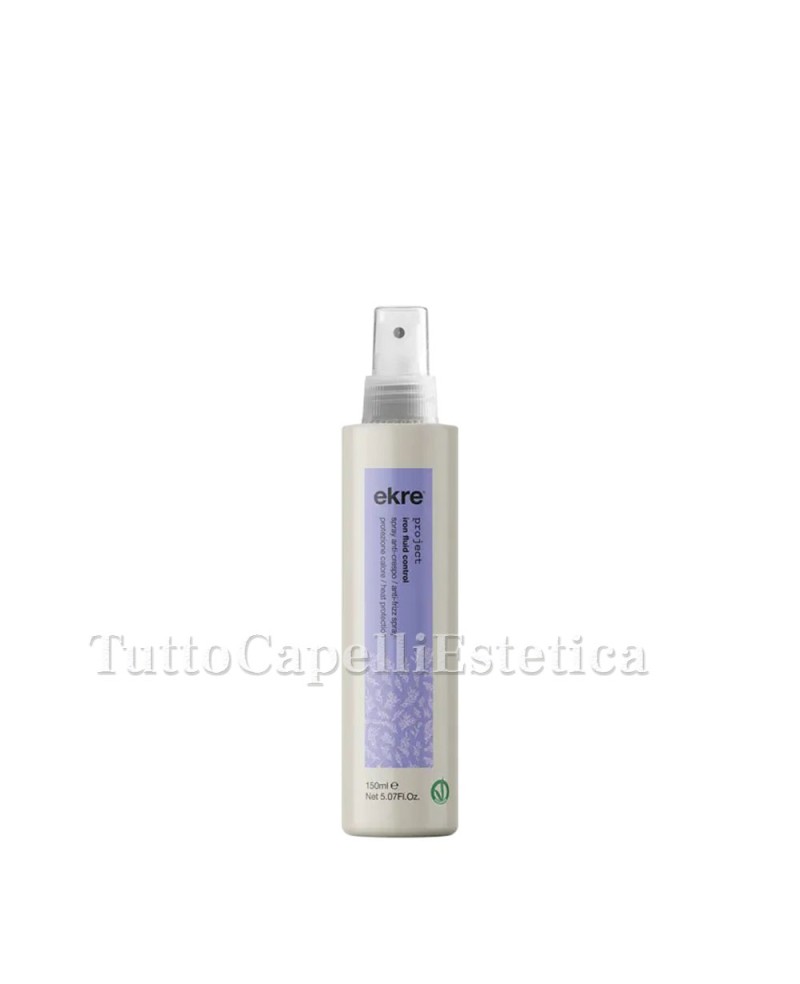 Spray Termo Protettivo Anti-crespo Capelli Professionale Iron Fluid Control - Protezione Calore - 150ml - Ekre