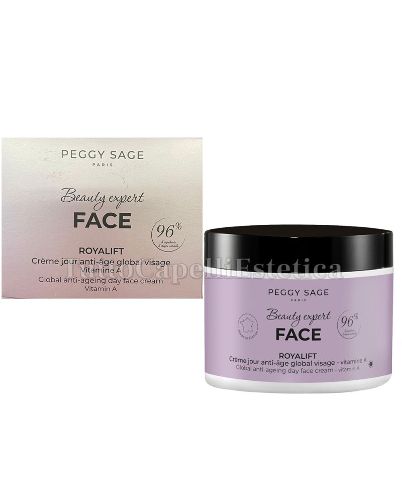 Crema Viso Giorno Anti-età con Vitamina A Professionale Royalift 200ml Peggy Sage