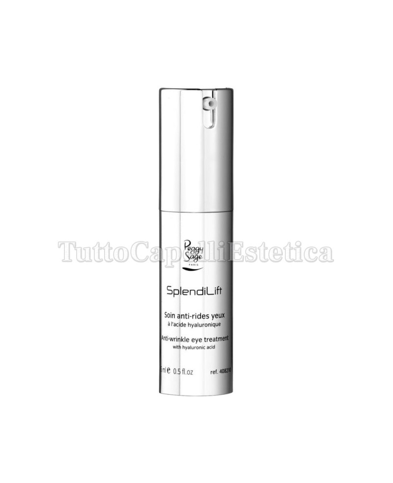 Trattamento Viso/Occhi in Crema Anti Rughe con Acido Ialuronico Professionale 15ml Peggy Sage