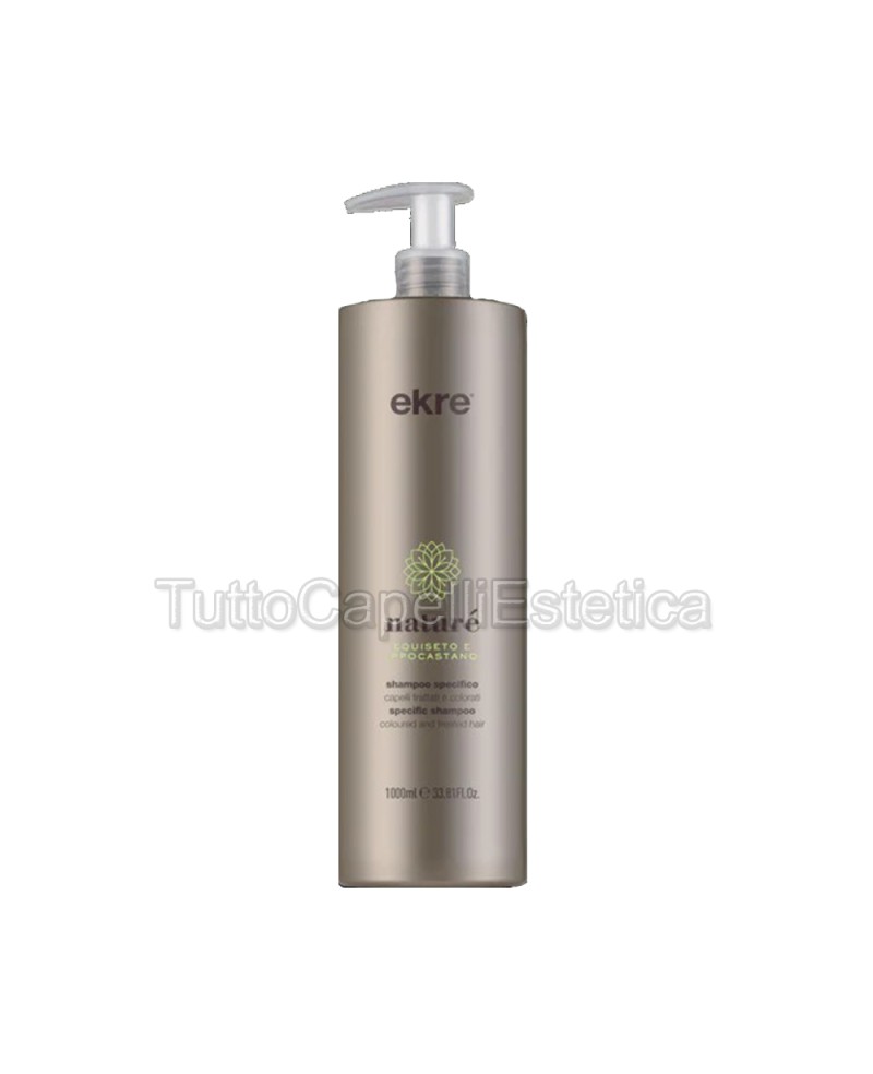 Shampoo Capelli Protezione Colore Professionale 1000ml Ekre Naturé