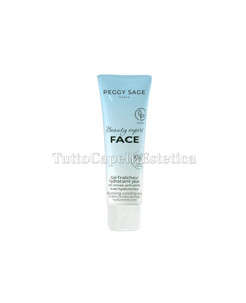 Fresh Moisturizing Face/Eye Gel Anti-Dark Circles and Anti-Puffiness Eye Contour with Hyaluronic Acid 15ml