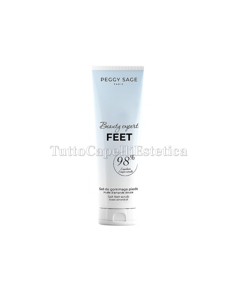 Sale Esfoliante Piedi Con Olio di Mandorla Dolce Professionale Peggy Sage 100ml