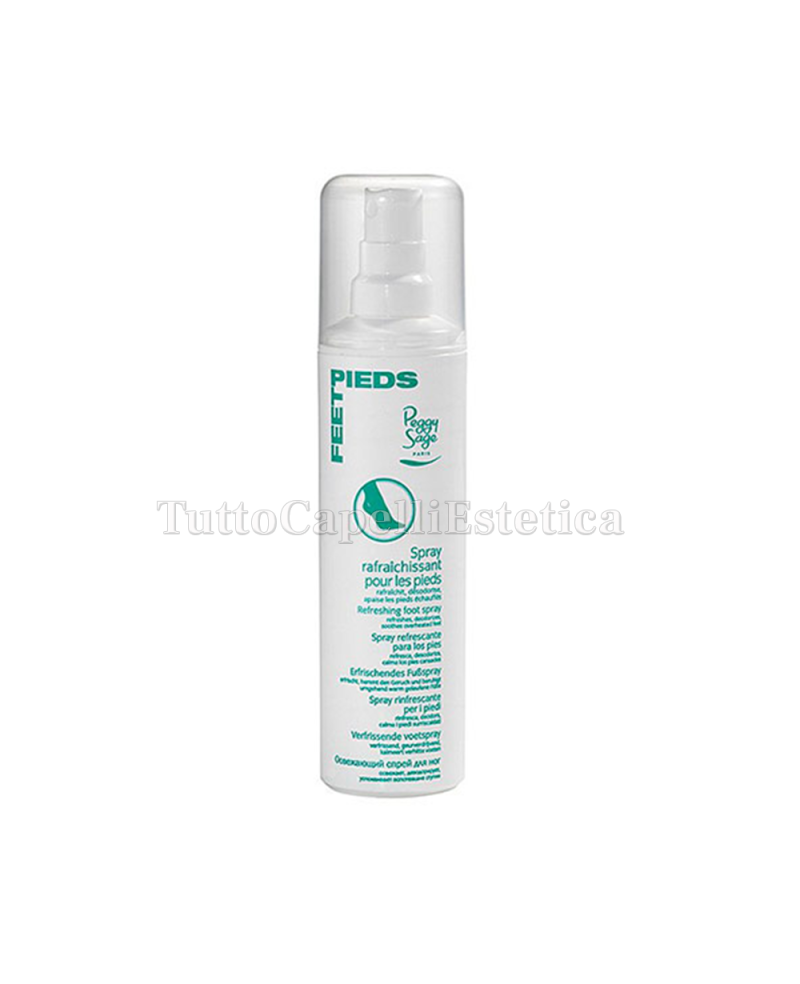 Spray Rinfrescante Piedi Professionale AntiOdore ed AntiSudorePeggy Sage 100ml