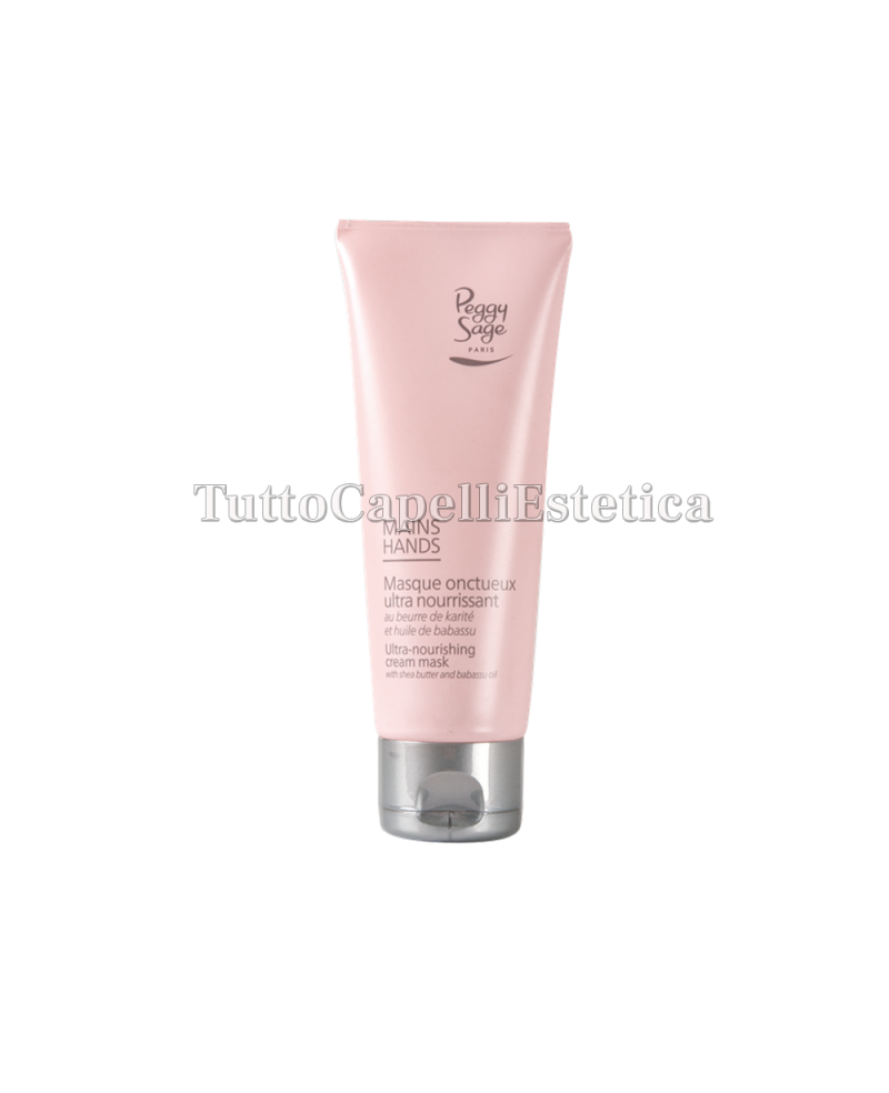 Maschera Mani Cremosa Ultra Nutriente con Burro di Karitè Peggy Sage 75ml