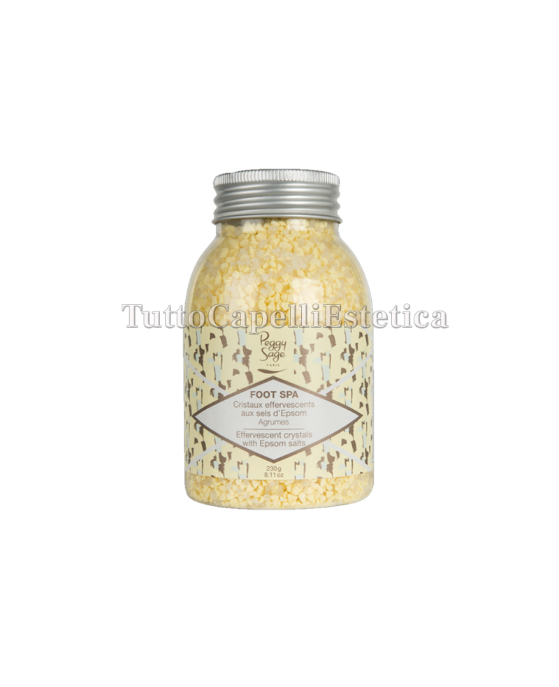Effervescent Crystals Feet with Epsom Salt 230gr Professional Peggy Sage