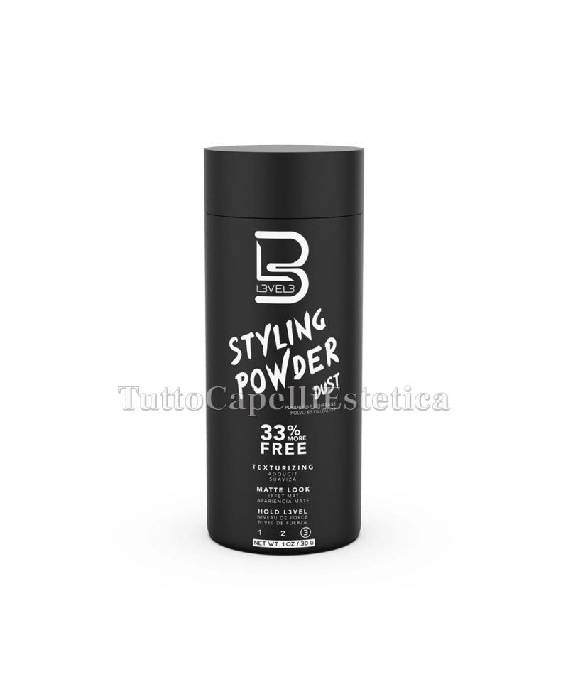 Volumizing Powder Matt Effect 30g L3VEL3 Styling Powder Dust