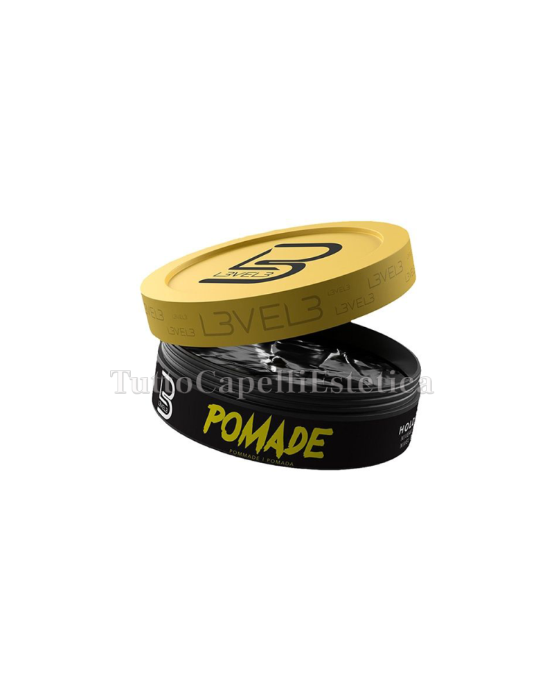 Hair wax Pomade shiny, strong hold Hair Pomade 150ml L3VEL3