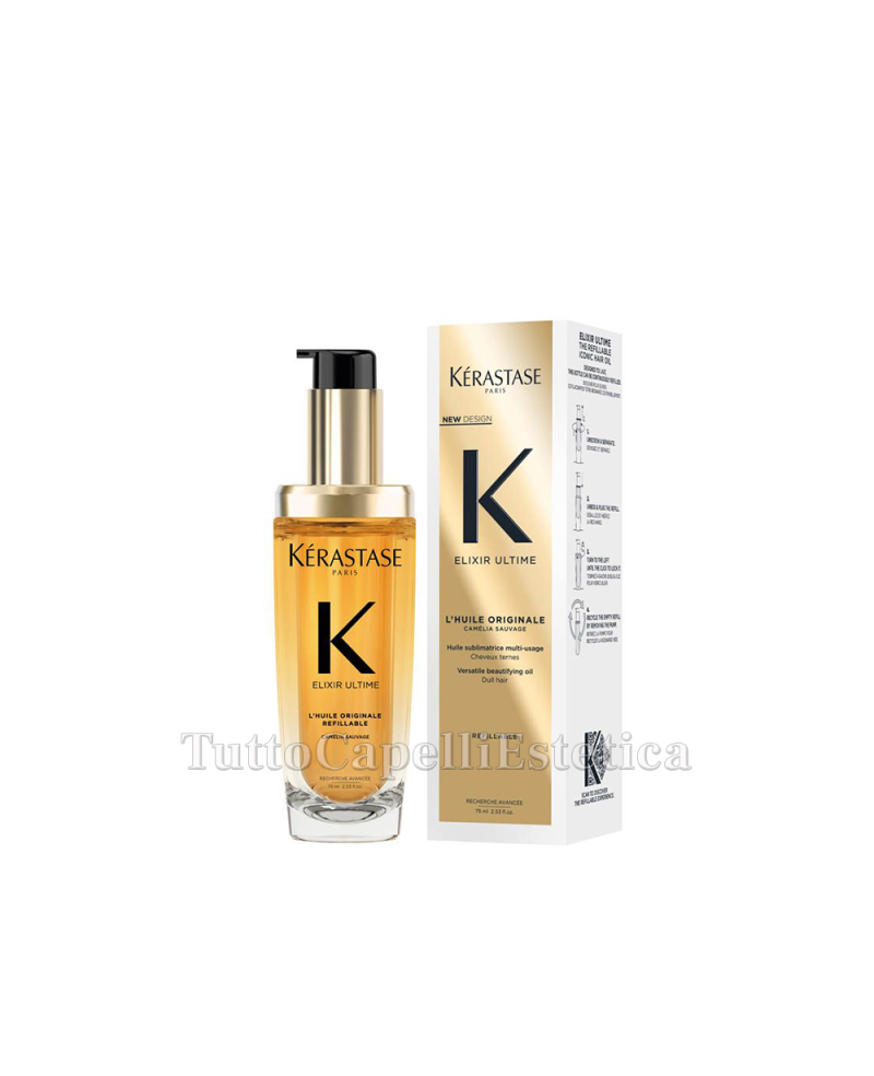 L'uile/Hair Oil Sublimator Multi-Usage Camelia Sauvage Elixir Ultime 75 ml