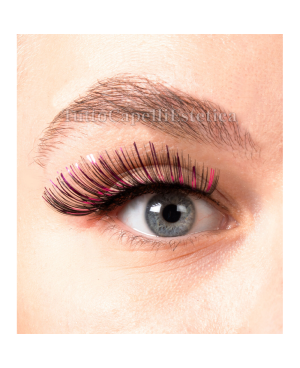 Ciglia finte + colla - pink paradise - Professionali Peggy Sage - linea Be Crazy