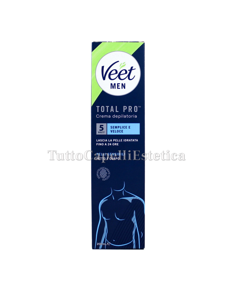 Veet MEN Professional Sensitive Skin Body Hair Removal Cream 200ml
