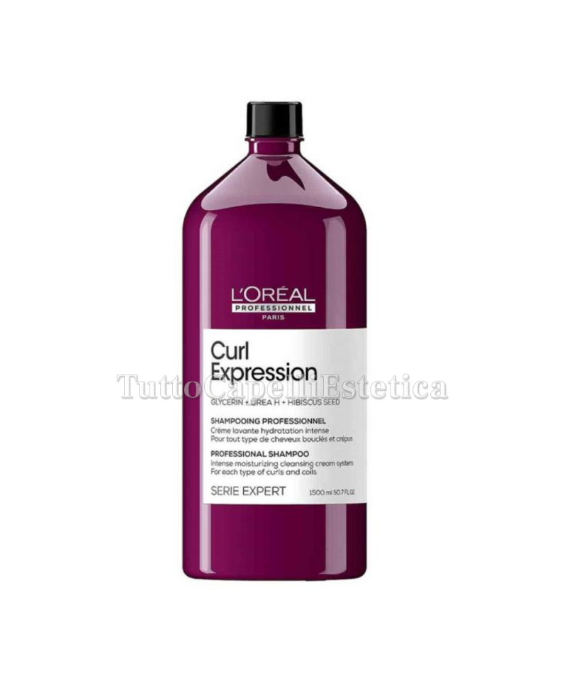 Shampoo Capelli Idratante Ricci - Curl Expression - L'orèal Professionnel 1500ml