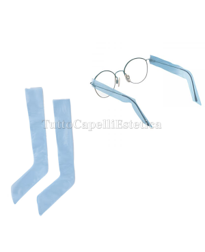 Eyeglass Temple Protectors for hair dye application - pack of 160 - Professional - pèbè'l