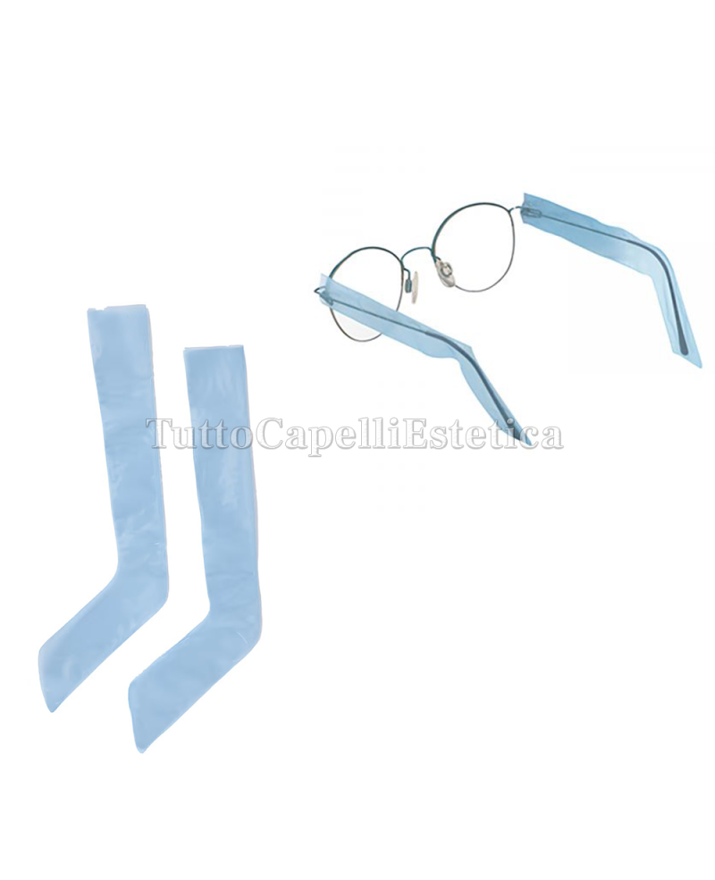 Eyeglass Temple Protectors for hair dye application - pack of 160 - Professional - pèbè'l