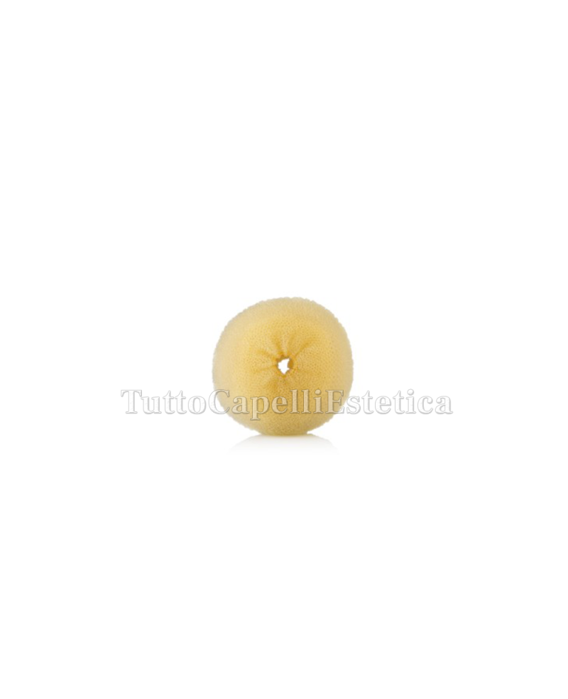 Elastico Spugna Ciambella Capelli 80mm Professionale per chignon - colore biondo