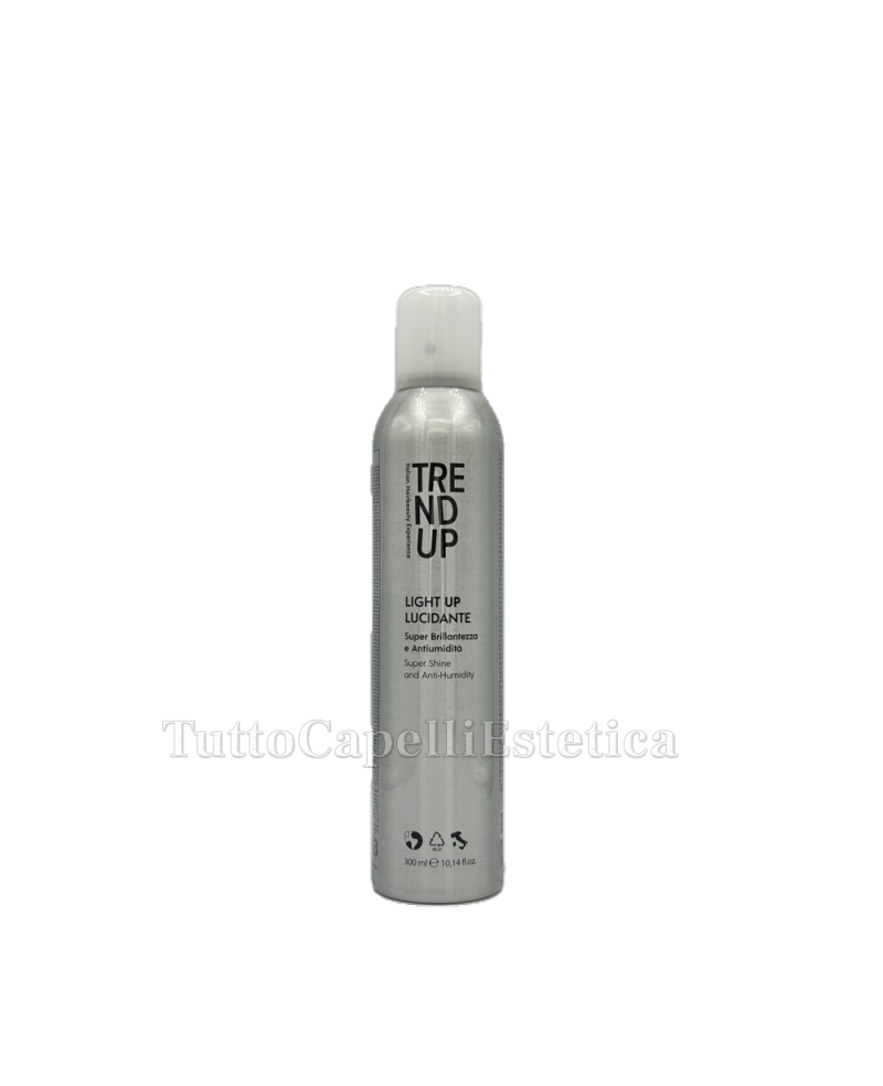 Anti-Humidity and Super Shine Hair Spray - Light Up Gloss - Trend Up 300ml