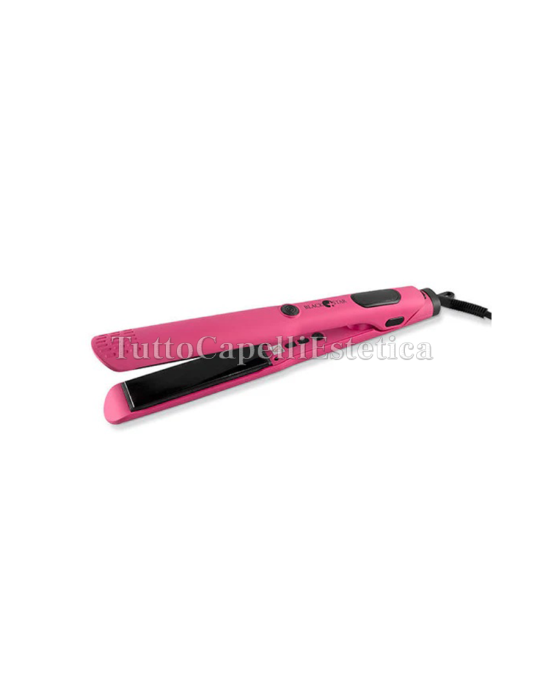 Piastra Capelli Lisci-Ricci Professionale Rainbow Fucsia Misura M Black Star
