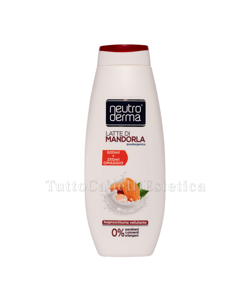 NeutroDerma ALMOND MILK Velvety Hypoallergenic Body Wash 750ml