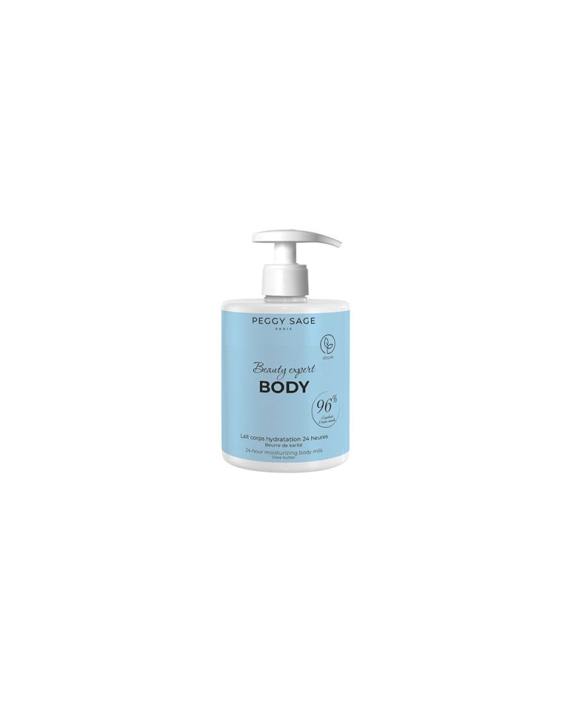 Latte Corpo Idratante 24 ore Peggy Sage Beauty Expert con burro di karité- 500 ml