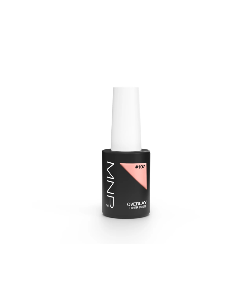 Overlay Fiber Base Fibre di Vetro Gel Unghie Professionale 107 Amber Mesauda Milano MNP- 14 ml