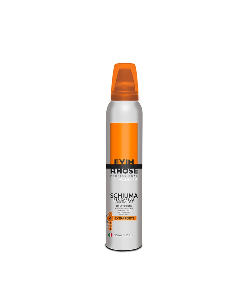 Mousse per capelli Extra Forte 300ml Evin Rhose
