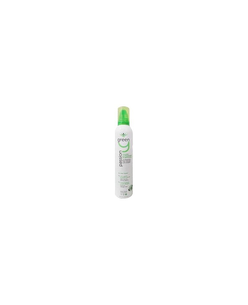 Semi Di Lino Professional Hair Mousse Nickel-free Green Passion 300ml Strong