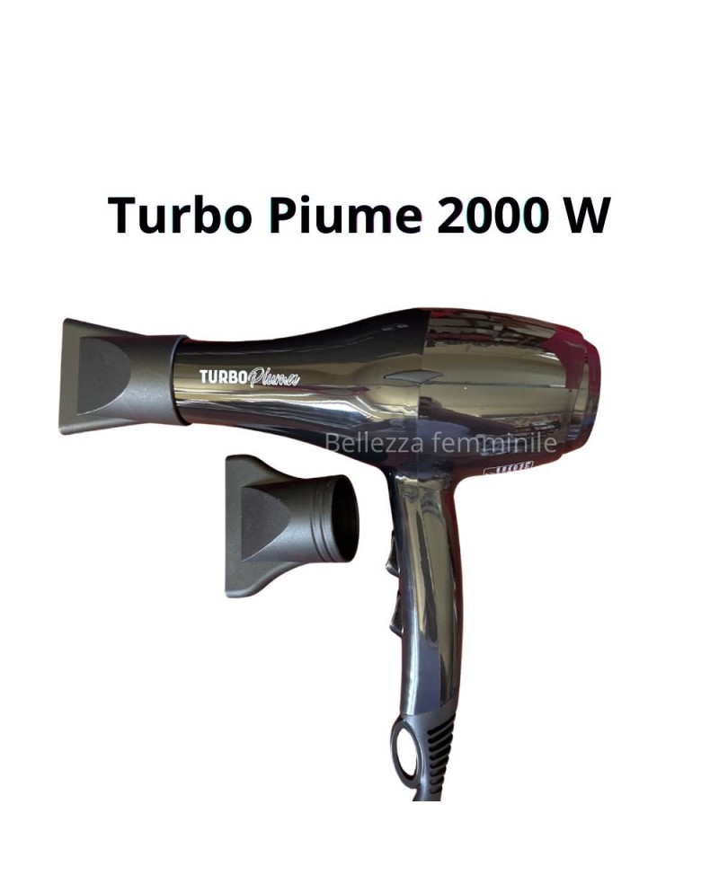 Turbo Piuma 5.0 Black Hair Dryer