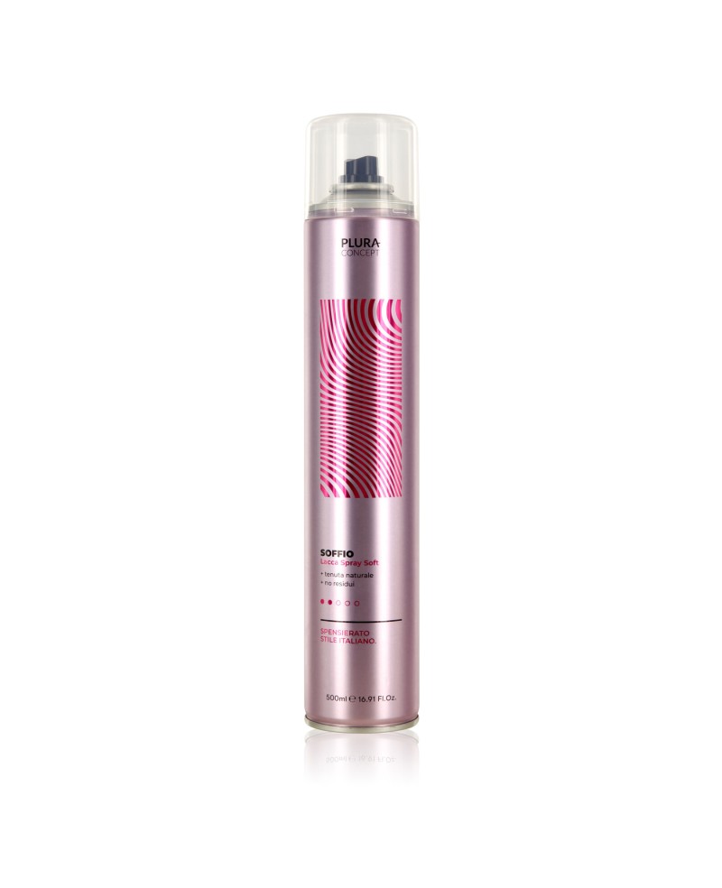 Soft Spray Hairspray 500ml Plura Natural Hold