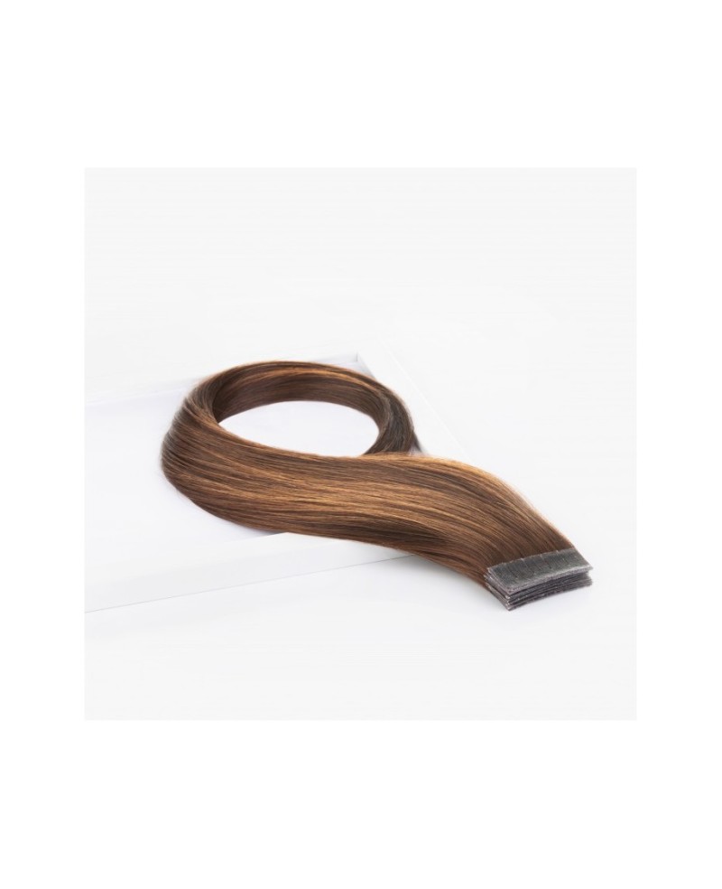 Keratin Hair Extensions, 25 Strands - No. 8, Length 50cm - 0.75g - Socap