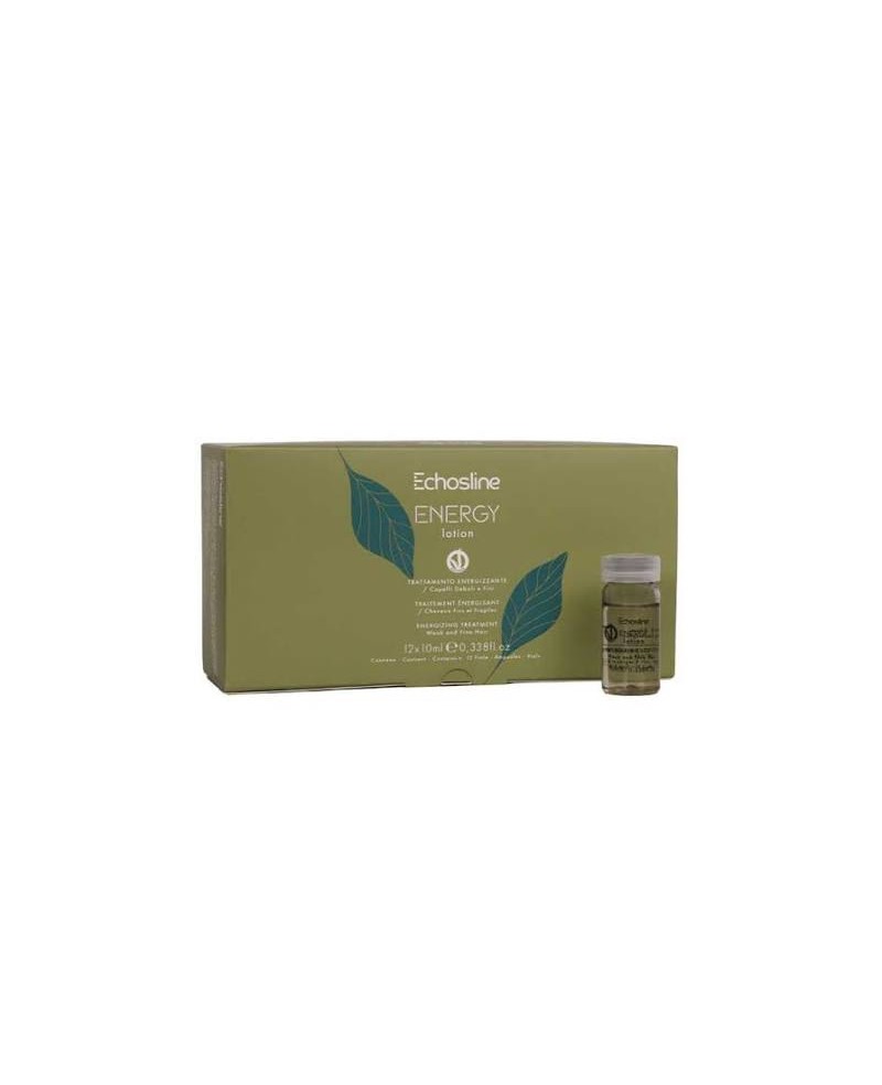 Fiale Capelli Energizzanti-in Lozioni da 12 per 10ml ciascuna-Echosline Energy Lotion