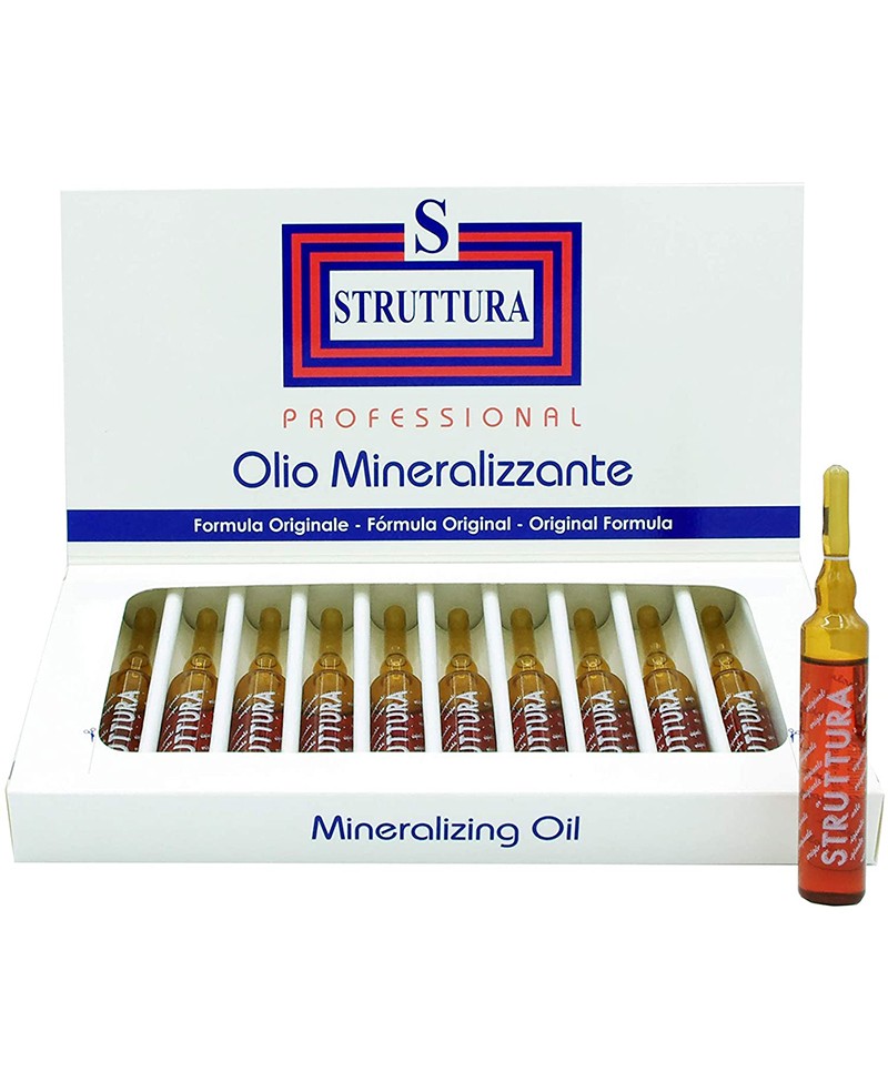 Restructuring and Repairing Vials - 10 Single-Dose Vials (12ml each) - Ristructa Mineralizing Oil